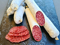 Gebirgsalami-&-Salametti 200x150 Metzgerei Schiller Hof